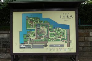 名古屋城内地図