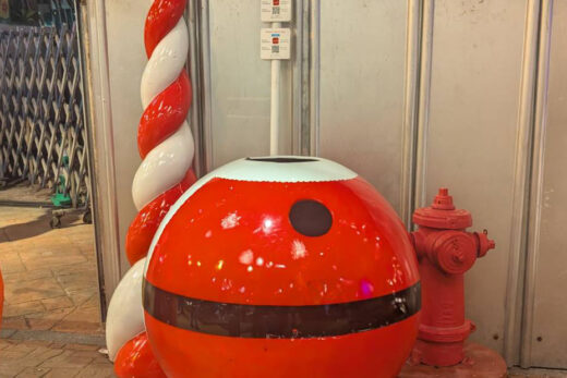 丸いサンタクロース