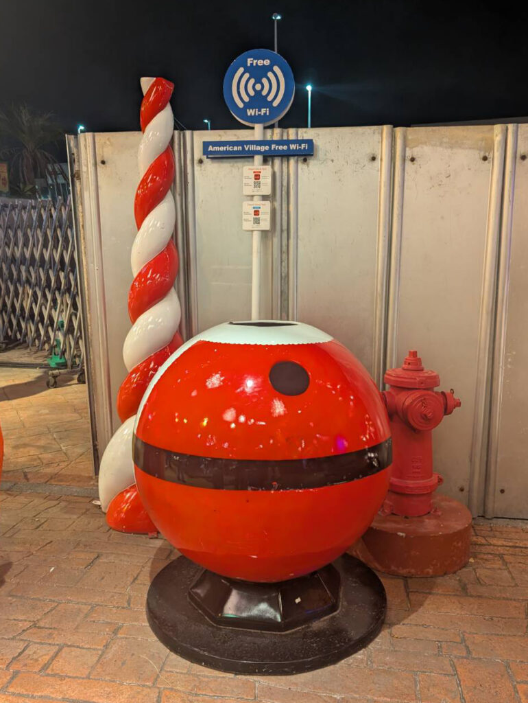 丸いサンタクロース