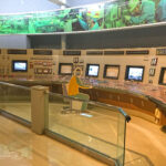 原子力館にある疑似発電管理施設の風景