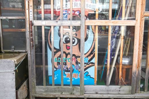 いかイカ烏賊の顔ハメ